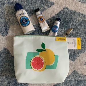 Brand new L’Occitane travel size lotion set!